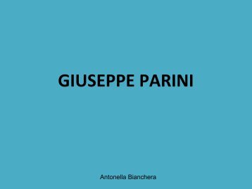 GIUSEPPE PARINI - rikimirandola.it