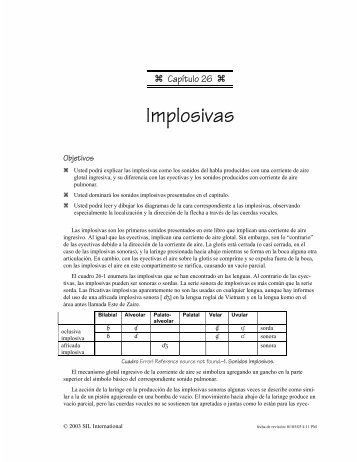 Implosivas - SIL International