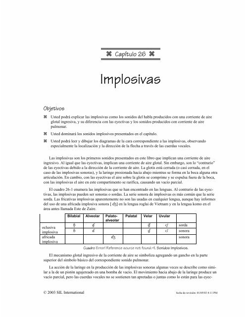 Implosivas - SIL International