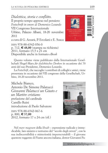 Sfoglia il nostro catalogo in pdf - La scuola di Pitagora editrice