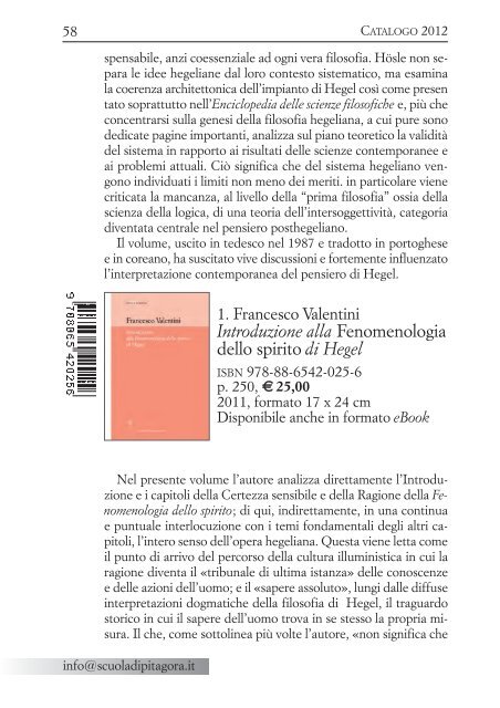 Sfoglia il nostro catalogo in pdf - La scuola di Pitagora editrice