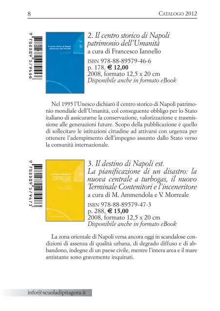 Sfoglia il nostro catalogo in pdf - La scuola di Pitagora editrice