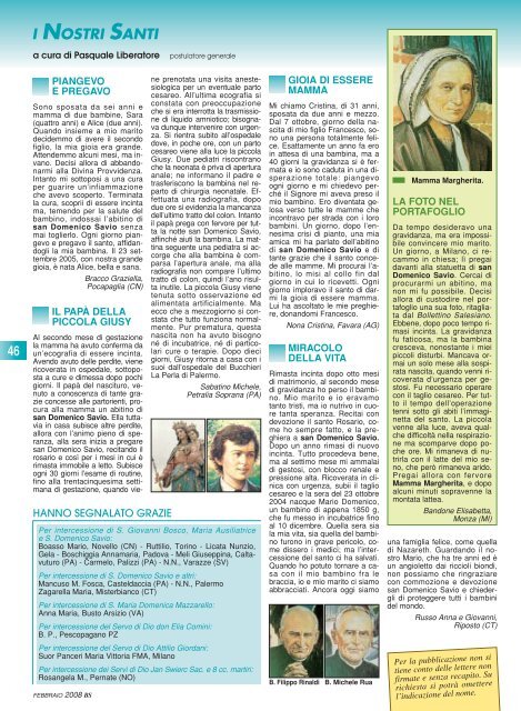 BS Febbraio 2008 - il bollettino salesiano - Don Bosco nel Mondo