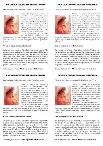 volantino - Devozioni.Altervista.Org
