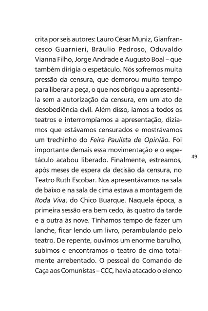 baixar em PDF - Coleção Aplauso - Imprensa Oficial