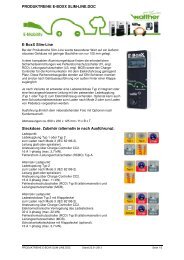 Produktübersicht (PDF) - Walther-werke.de