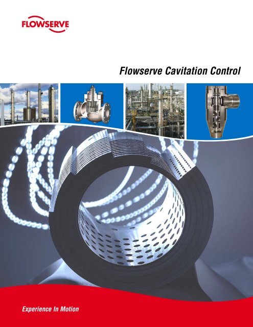 Flowserve Cavitation Control Brochure - Flowserve Corporation