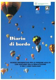 Diario di Bordo - Disfagia - Azienda Ospedaliera S. Anna