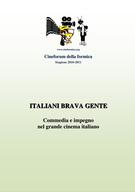 ITALIANI BRAVA GENTE - Cineformica.org