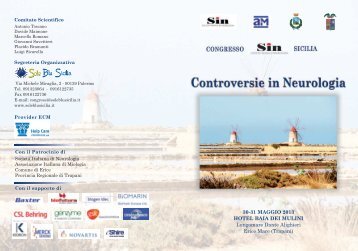 Programma scientifico - Società italiana di neurologia