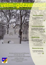 Ausgabe 12 - Velm-Götzendorf