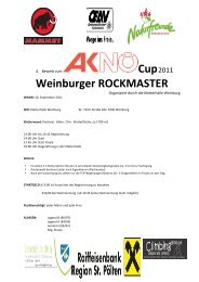Weinburger ROCKMASTER - STKZ Weinburg