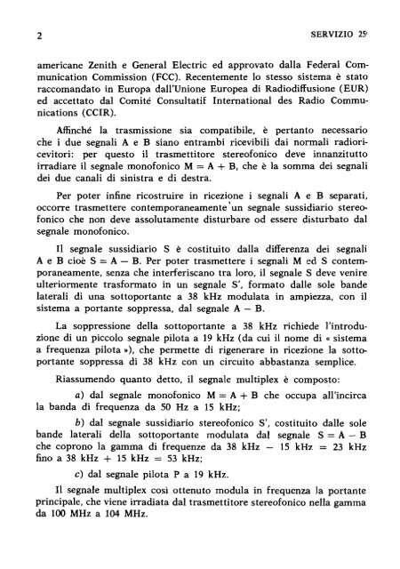 Funzionamento e taratura dei decoder stereo - Le Radio di Sophie