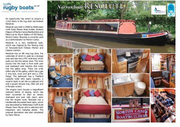 Brochure - Rugby Boat Sales