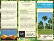 Collier-Seminole State Park Brochure - Florida State Parks