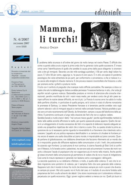 Allegato [pdf]: Dicembre 2007 - Fondazione Laudato sì