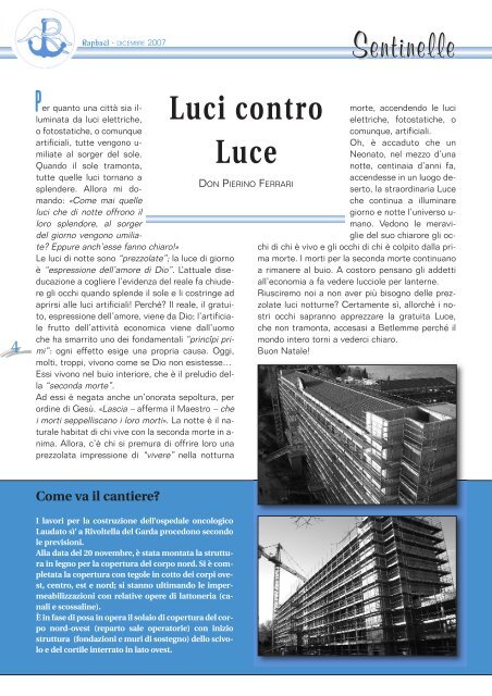 Allegato [pdf]: Dicembre 2007 - Fondazione Laudato sì