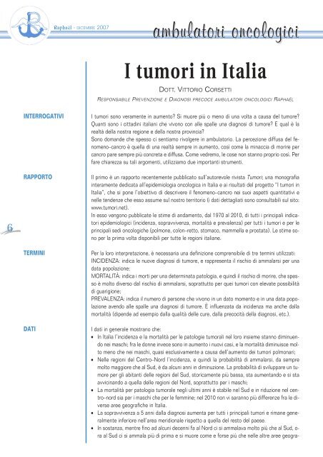 Allegato [pdf]: Dicembre 2007 - Fondazione Laudato sì