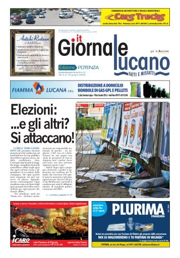 Elezioni: ...e gli altri? Si attaccano! - Giornale Lucano