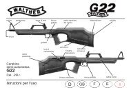 Istruzioni per l'uso GB F E I - Walther