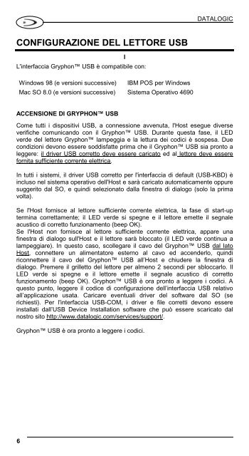 Gryphon™ USB D Series Readers - i-POS.nl BV