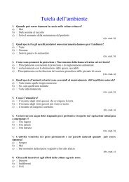 Quiz abilitazione venatoria.pdf - Provincia Ogliastra