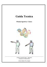 Guida tecnica Pistola sportiva - Celere - Tiro a Segno Adria (Rovigo)