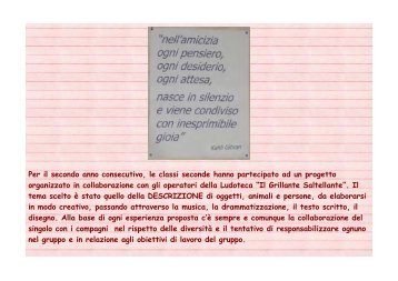 Ludoteca - Direzione Didattica 3 Circolo - Reggio Emilia