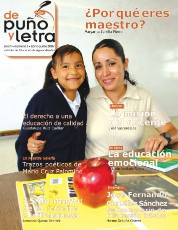 La misión del docente - Instituto de Educación de Aguascalientes