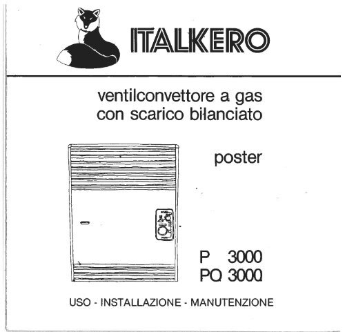 Ventilconvettori Italkero Poster - Certened