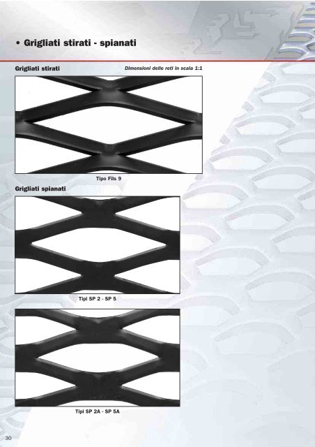 Reti e grigliati in lamiera stirata - Fils SpA