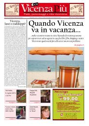 Quando Vicenza va in vacanza... - VicenzaPiù