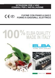 100%ELBA QUALITY MADE IN ITALY - ELBA ||| Service