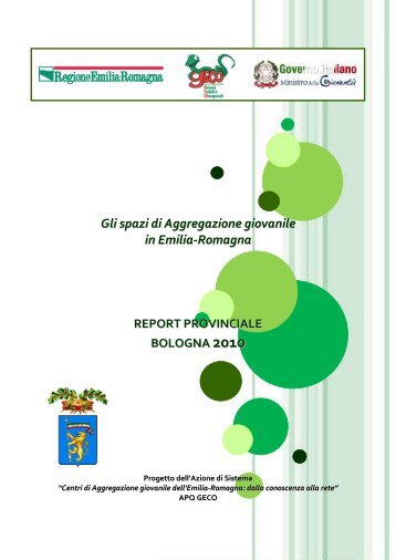 Gli spazi di Aggregazione giovanile in Emilia-Romagna