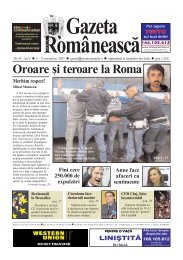 Gazeta Rom=neasc - Stranieri in Italia