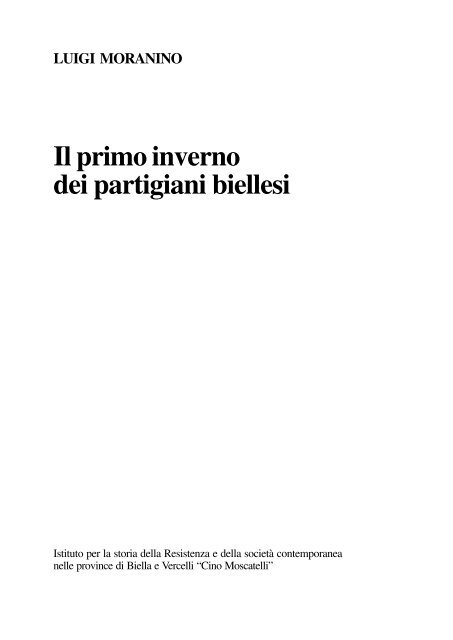 Untitled - Istituto per la storia della Resistenza e della società ...