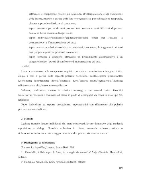 Relazione finale SSIS Filosofia e Storia - DarioDanti.it