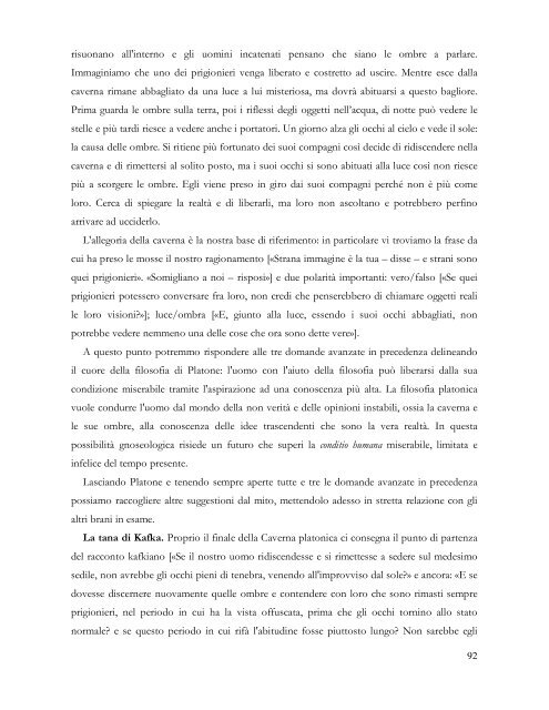 Relazione finale SSIS Filosofia e Storia - DarioDanti.it