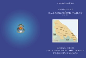 Sussidio visita pastorale - Sito Ufficiale dell'Arcidiocesi di Lecce