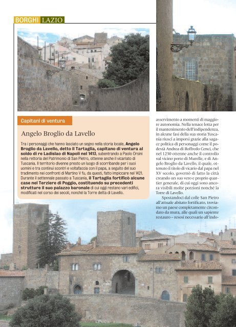 I rosoni di Tuscania , "Medioevo"