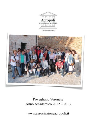 articoli giornalino 2012-2013 - Associazione Acropoli