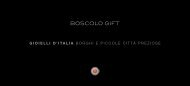 Sfoglia il catalogo Boscolo Gift - Viaggiregalo.it