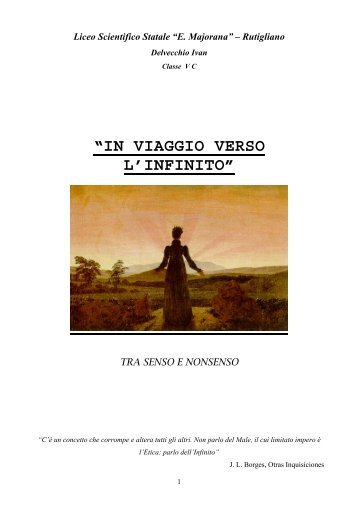 “IN VIAGGIO VERSO L'INFINITO” - Matematicamente.it