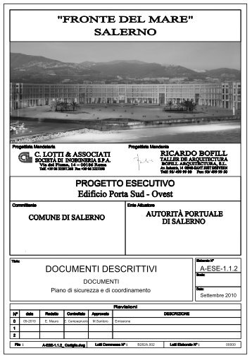 A-ESE-1.1.2 - Autorità Portuale di Salerno