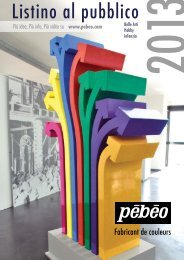 Listino al pubblico - Pebeo-Catalogue 2013 - Pébéo