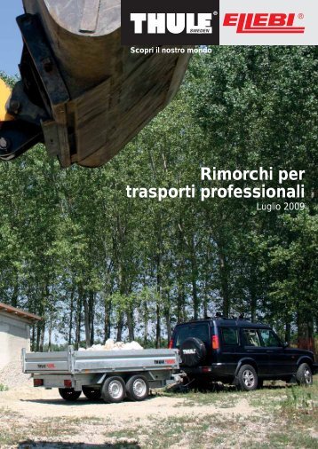 Rimorchi per trasporti professionali