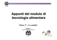 Analisi alimentari - giuseppezeppa.it