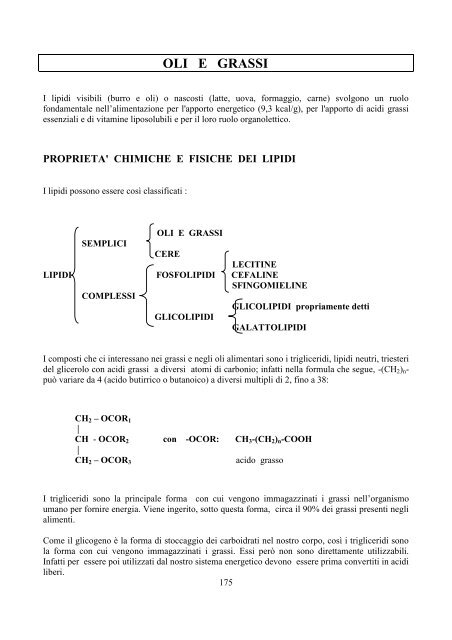 Roncelli: \u0026quot;Oli e grassi\u0026quot; - Corso di Perfezionamento