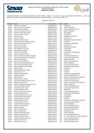 1 O SERVIÇO MUNICIPAL DE SANEAMENTO AMBIENTAL ... - Caip