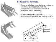 Sollevatore a forchetta - Dimec